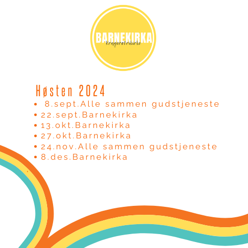 Barnekirka høsten 2024