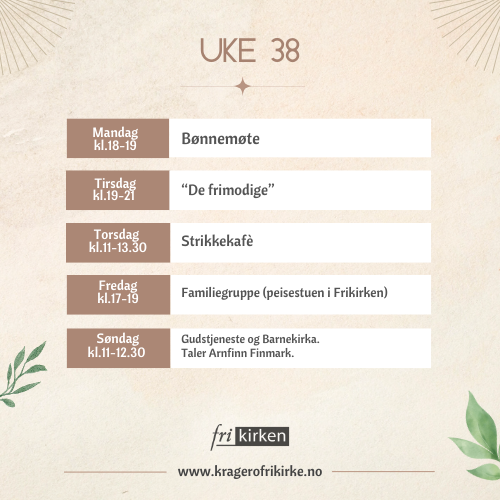 Uke 38