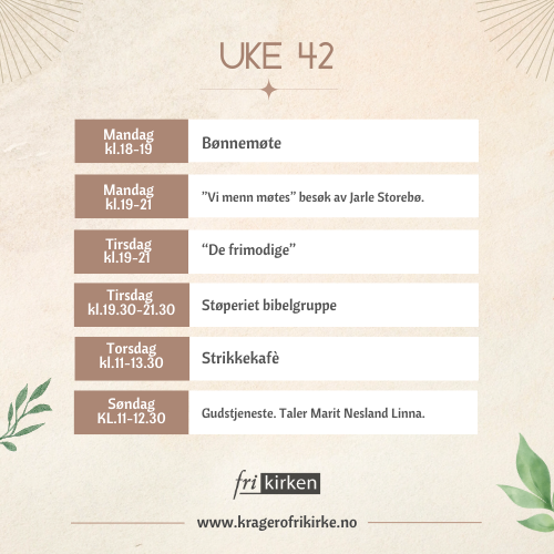 Uke 42