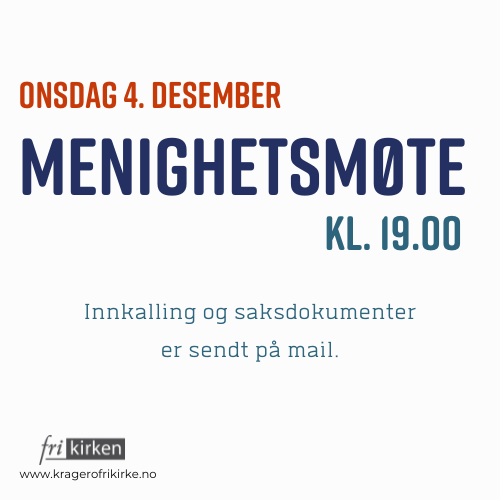 Menighetsmøte