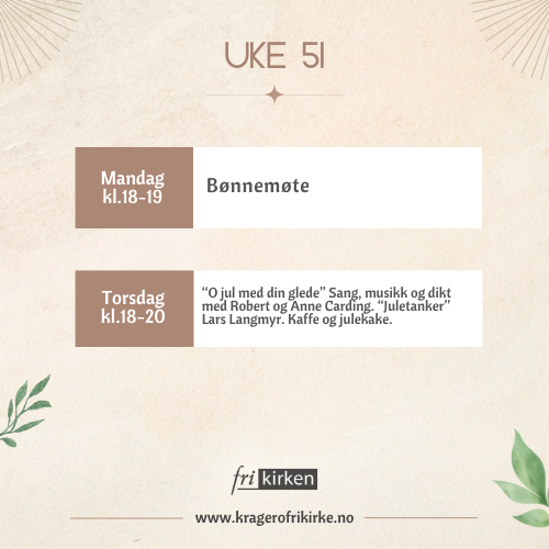 uke 51